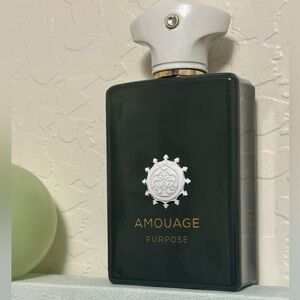 EMPTY Amouage Purpose Perfume Bottle